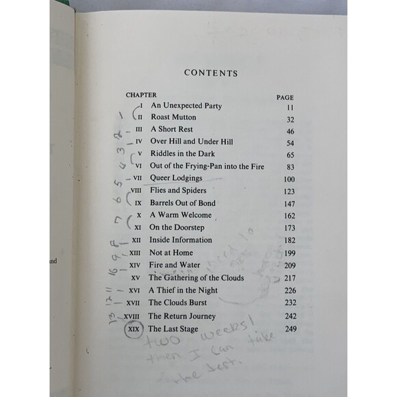 The Hobbit Or There and Back Again by J. R. R. Tolkien 51st Impression HC - Picture 10 of 12